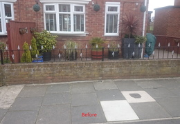 Brick Effect Render (Before)